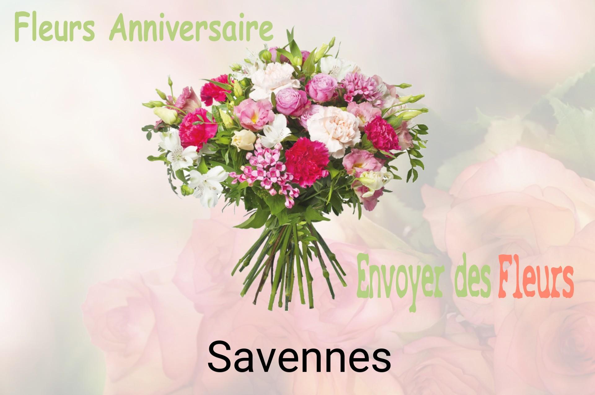 Bouquet de fleurs d’anniversaire livré à Savennes