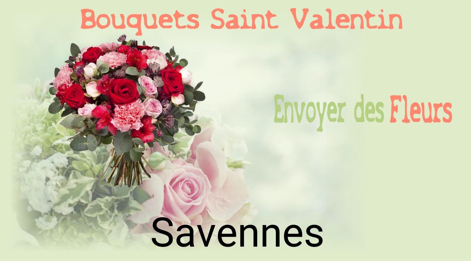 Roses de Saint-Valentin livrées à Savennes